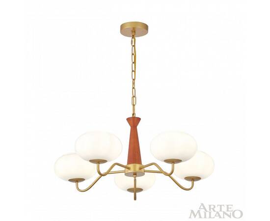 Подвесная люстра Arte Milano Napoli 310166/D680/5 BS/WD, изображение 2