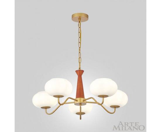 Подвесная люстра Arte Milano Napoli 310166/D680/5 BS/WD, изображение 3