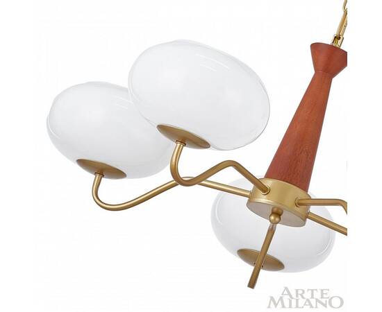 Подвесная люстра Arte Milano Napoli 310166/D680/5 BS/WD, изображение 5