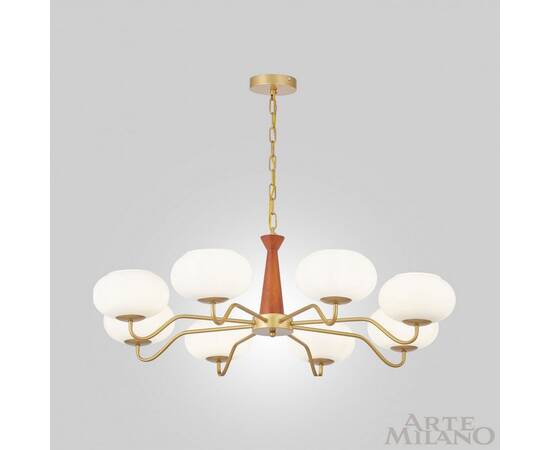 Подвесная люстра Arte Milano Napoli 310166/D900/8 BS/WD, изображение 4