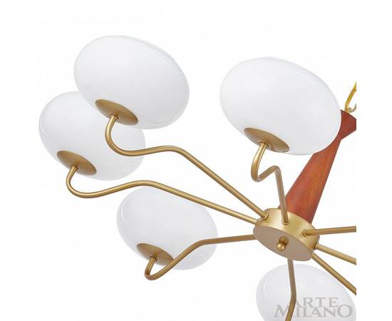 Подвесная люстра Arte Milano Napoli 310166/D900/8 BS/WD, изображение 5