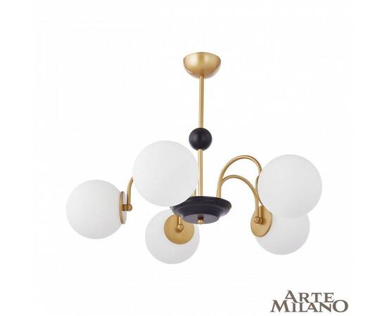 Люстра на штанге Arte Milano Napoli 312066/D700/5 BS/BK