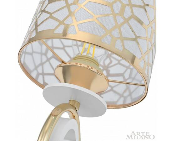 Бра Arte Milano Florentia-1237 301237/1W Wh/Gd, изображение 4