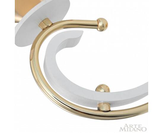 Бра Arte Milano Florentia-1237 301237/1W Wh/Gd, изображение 5