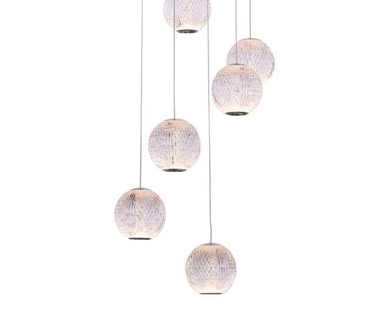 Подвесная люстра DeLight Collection Elliot Diamante MD20001012-12A chrome, изображение 2