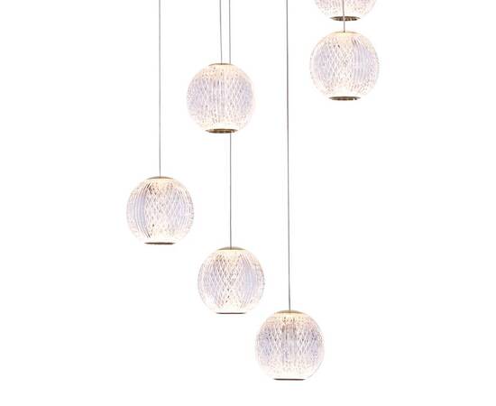 Подвесная люстра DeLight Collection Elliot Diamante MD20001012-12A gold, изображение 2