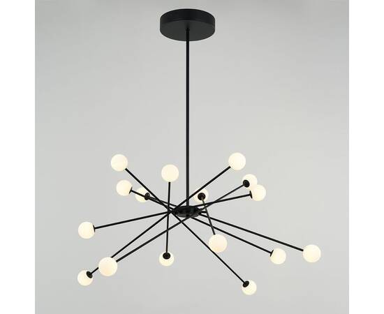 Люстра на штанге DeLight Collection MD19001025-16A black, изображение 2