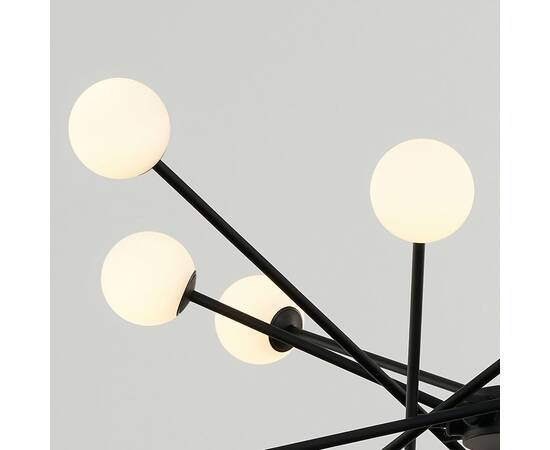 Люстра на штанге DeLight Collection MD19001025-16A black, изображение 4