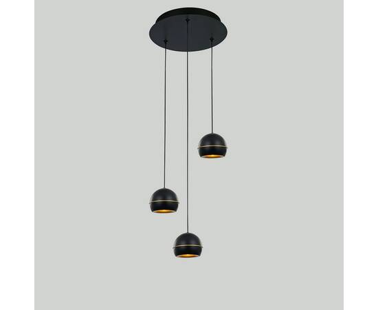 Подвесной светильник DeLight Collection MD21001034-3A black/gold, изображение 2