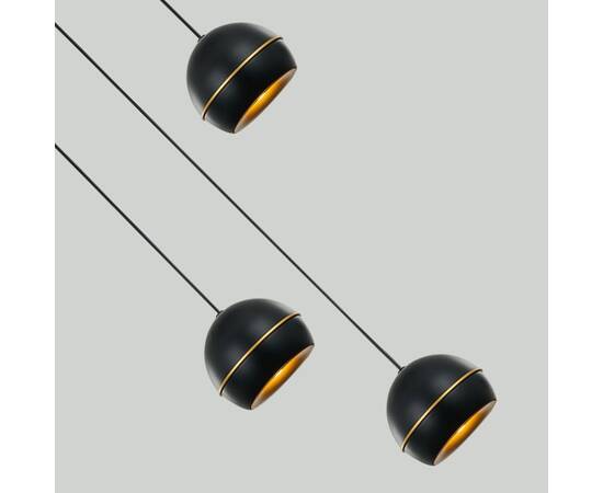 Подвесной светильник DeLight Collection MD21001034-3A black/gold, изображение 3