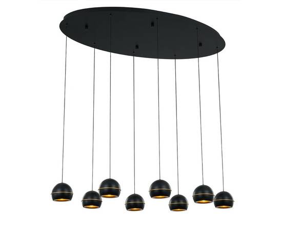 Подвесная люстра DeLight Collection MD21001034-8A black/gold