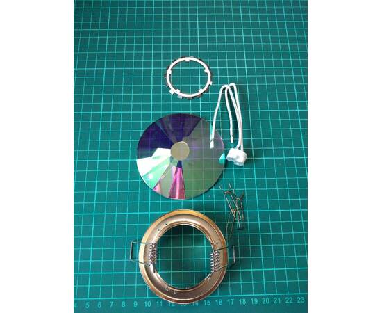 Встраиваемый светильник Elvan TCH-736/2-G-9-Yl, изображение 2