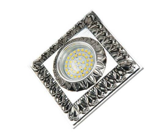 Встраиваемый светильник Elvan TCH-6121SQ-GU-10-Ch