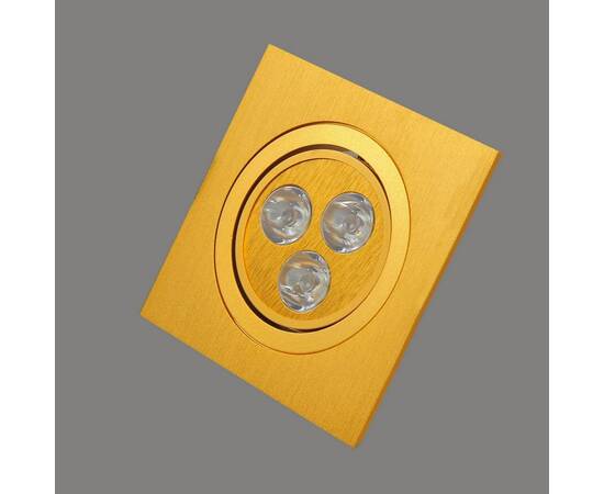 Встраиваемый светильник Elvan VLS-7025SQ-3W-WH Gl, изображение 2