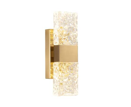 Настенный светильник DeLight Collection Wall lamp 88068W gold/clear