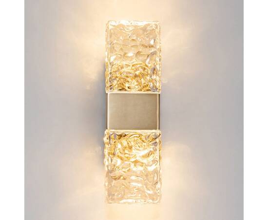 Настенный светильник DeLight Collection Wall lamp 88068W gold/clear, изображение 4