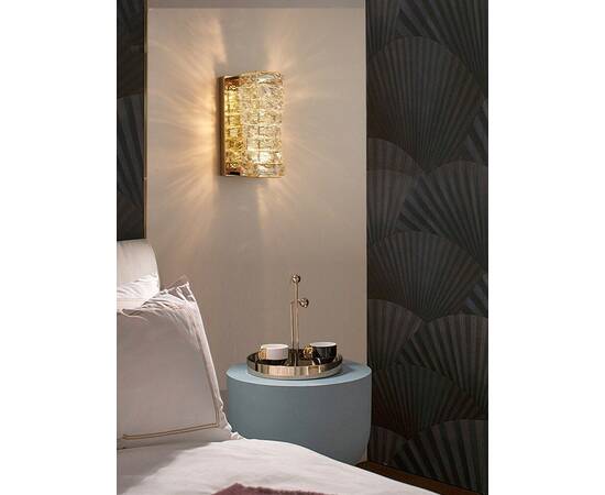 Настенный светильник DeLight Collection Glissando 6005W/S gold/clear, изображение 4
