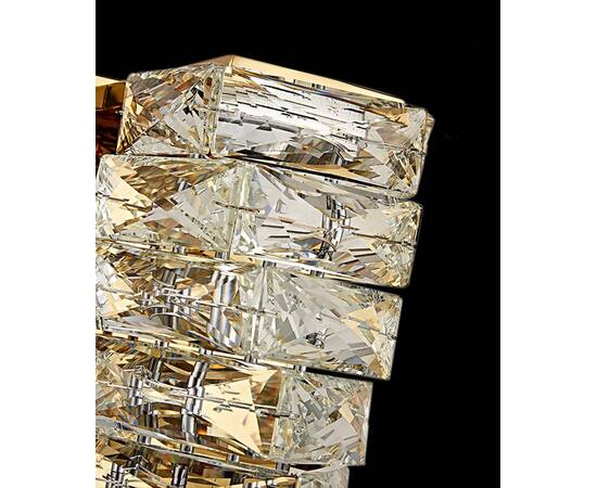 Настенный светильник DeLight Collection Glissando 6005W/S gold/clear, изображение 5