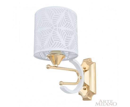 Бра Arte Milano Florentia-2097 302097/1W Wh/Gd, изображение 3