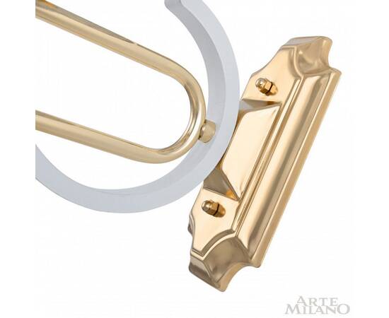 Бра Arte Milano Florentia-2097 302097/1W Wh/Gd, изображение 5