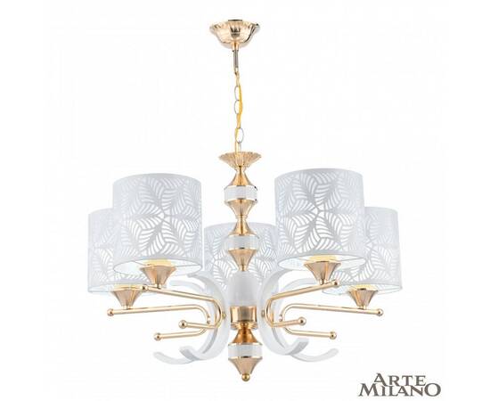 Подвесная люстра Arte Milano Florentia-2097 302097/5 Wh/Gd