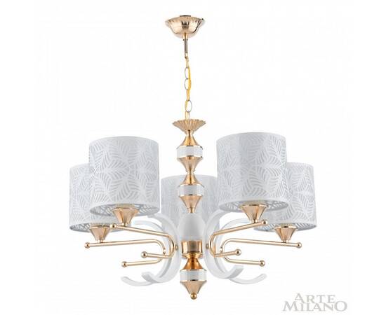 Подвесная люстра Arte Milano Florentia-2097 302097/5 Wh/Gd, изображение 3