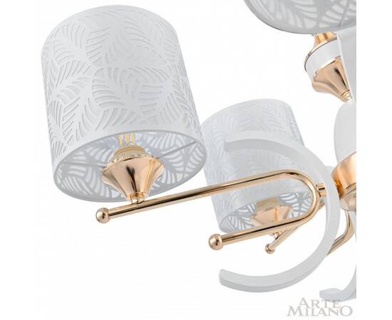 Подвесная люстра Arte Milano Florentia-2097 302097/8 Wh/Gd, изображение 7