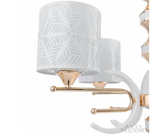 Подвесная люстра Arte Milano Florentia-2097 302097/8 Wh/Gd, изображение 8