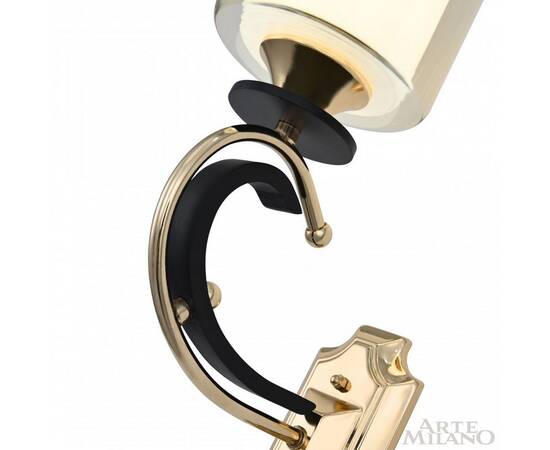 Бра Arte Milano Florentia-2237 302237/1W Bk/Gd, изображение 5