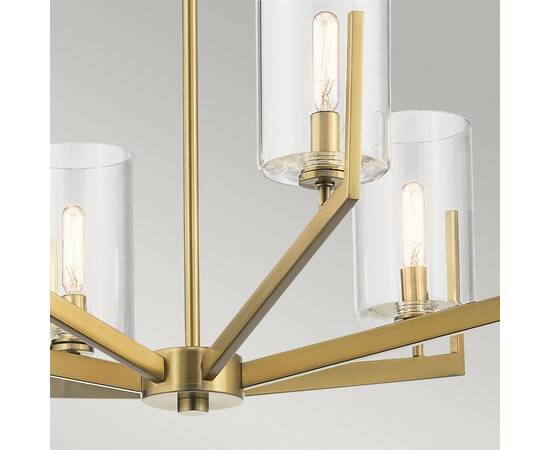 Люстра на штанге Kichler QN-NYE6-BNB, изображение 3