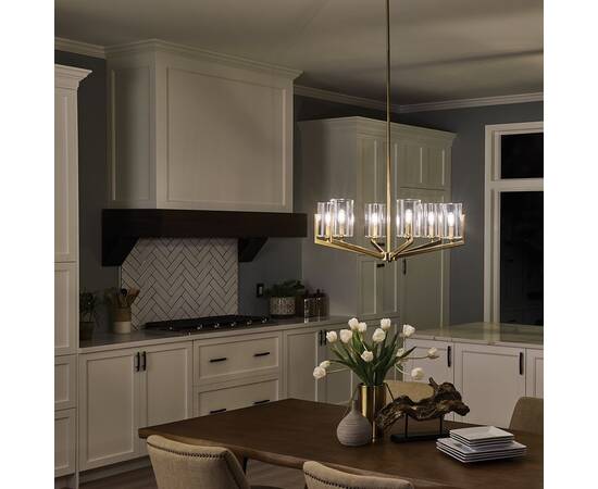 Люстра на штанге Kichler QN-NYE6-BNB, изображение 7