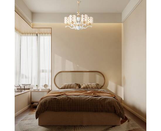 Подвесная люстра Arte Milano Florentia-3097 303097/6 Wh/Gd, изображение 2