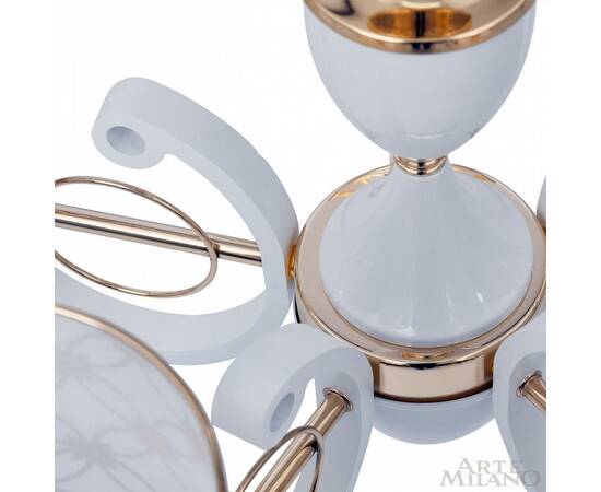 Подвесная люстра Arte Milano Florentia-3097 303097/6 Wh/Gd, изображение 5