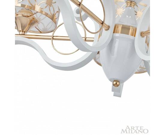 Подвесная люстра Arte Milano Florentia-3097 303097/6 Wh/Gd, изображение 7
