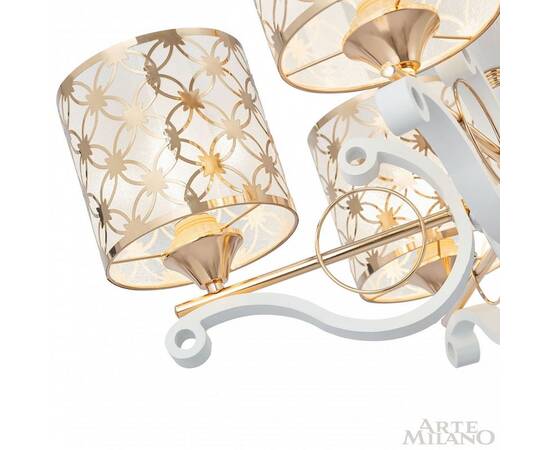 Подвесная люстра Arte Milano Florentia-3097 303097/6 Wh/Gd, изображение 8