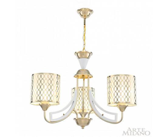 Подвесная люстра Arte Milano Florentia-3387 303387/3 Wh/Gd, изображение 2