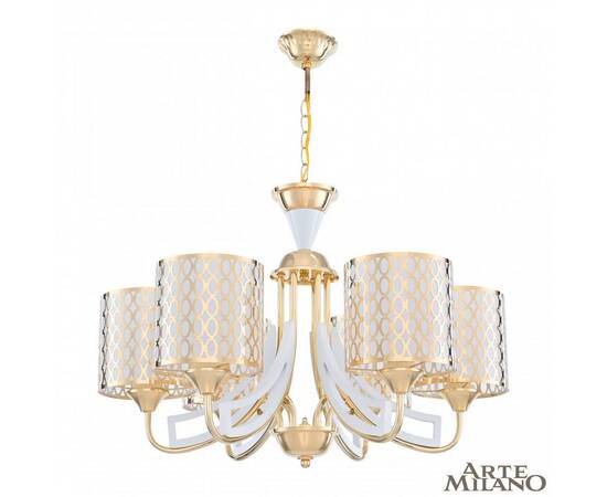 Подвесная люстра Arte Milano Florentia-3387 303387/6 Wh/Gd