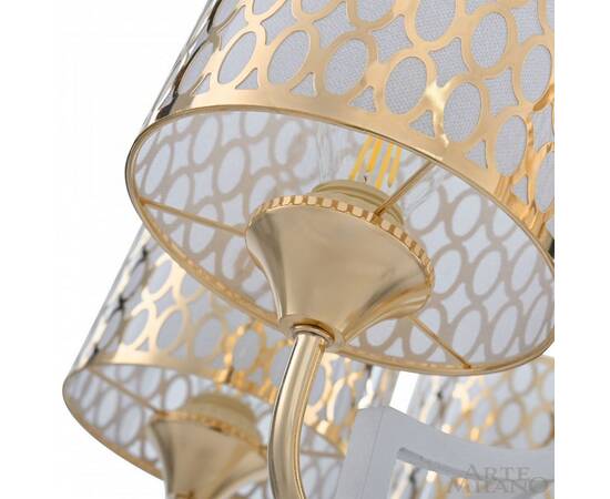 Подвесная люстра Arte Milano Florentia-3387 303387/6 Wh/Gd, изображение 6