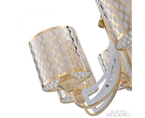 Подвесная люстра Arte Milano Florentia-3387 303387/6 Wh/Gd, изображение 7