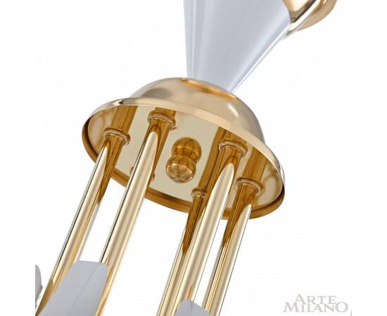 Подвесная люстра Arte Milano Florentia-3387 303387/6 Wh/Gd, изображение 9