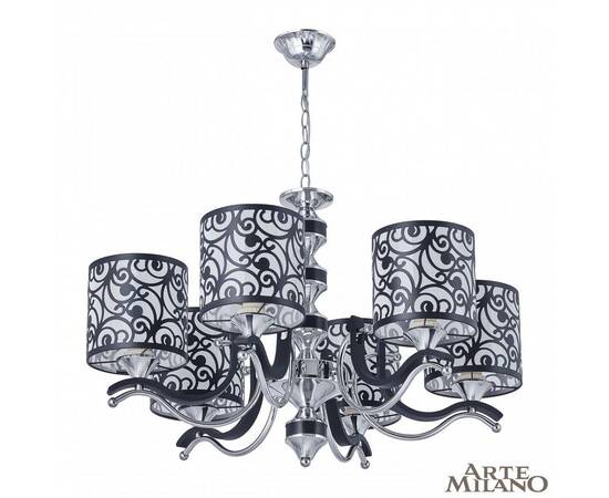 Подвесная люстра Arte Milano Florentia-4957 304957/6 Bk/Ni