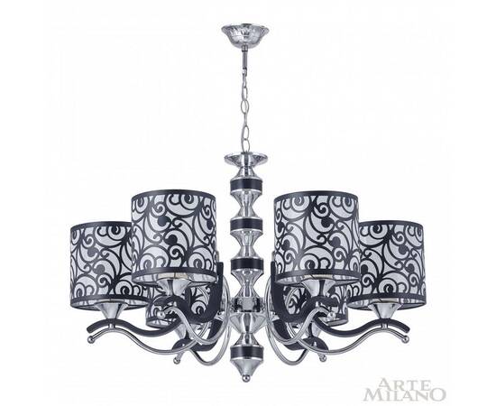 Подвесная люстра Arte Milano Florentia-4957 304957/6 Bk/Ni, изображение 4