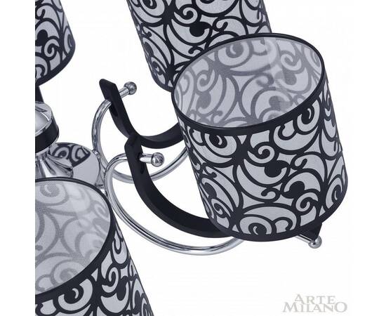 Подвесная люстра Arte Milano Florentia-4957 304957/6 Bk/Ni, изображение 9