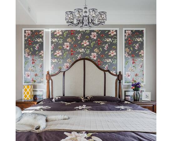 Подвесная люстра Arte Milano Florentia-4957 304957/8 Bk/Ni, изображение 2