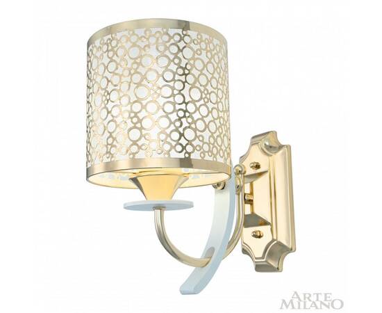 Бра Arte Milano Florentia-6067 306067/1W Wh/Gd, изображение 2