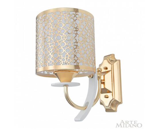 Бра Arte Milano Florentia-6067 306067/1W Wh/Gd, изображение 3