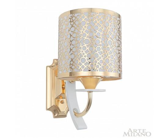 Бра Arte Milano Florentia-6067 306067/1W Wh/Gd, изображение 4