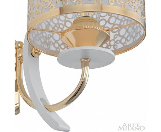 Бра Arte Milano Florentia-6067 306067/1W Wh/Gd, изображение 5