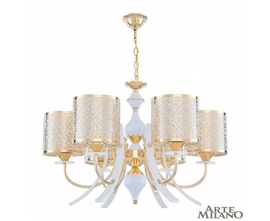 Подвесная люстра Arte Milano Florentia-6067 306067/6 Wh/Gd