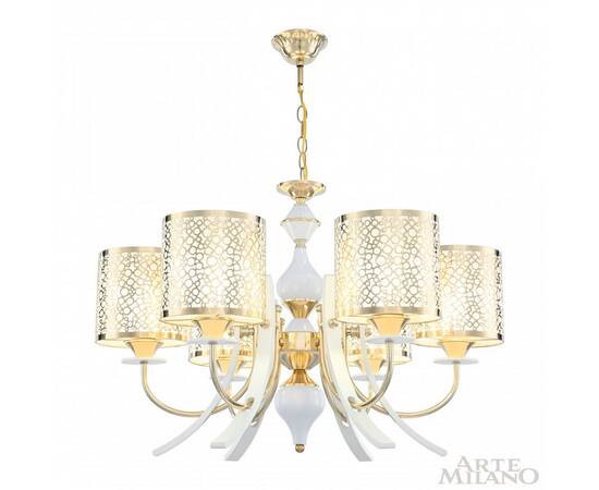 Подвесная люстра Arte Milano Florentia-6067 306067/6 Wh/Gd, изображение 2